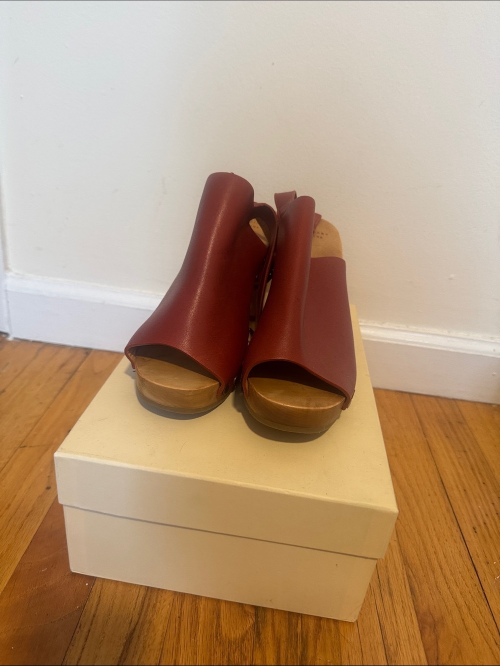 Sézane Dakota High clogs